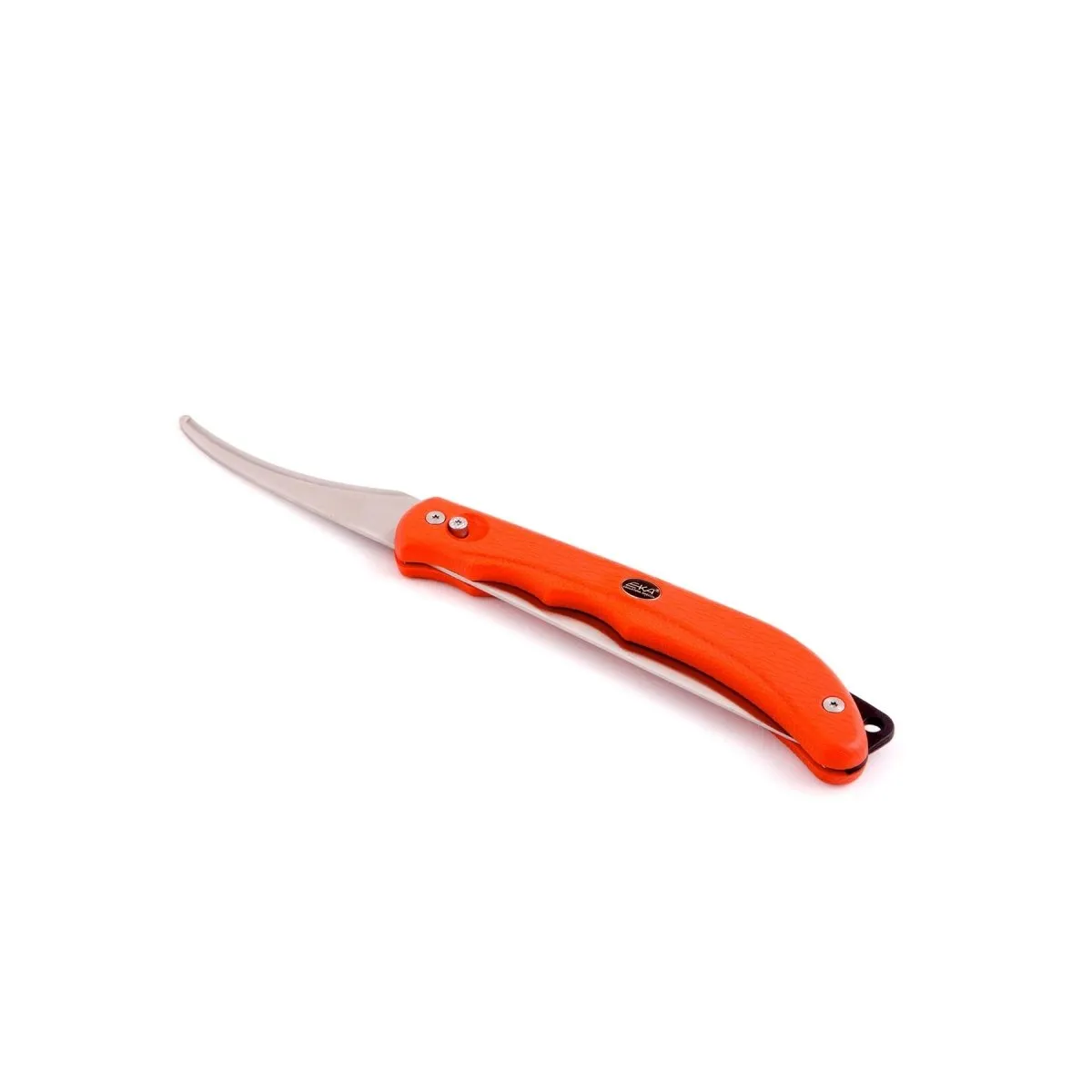 EKA Swedish fillet knife DUO gut open hook sailor tool stainless steel orange