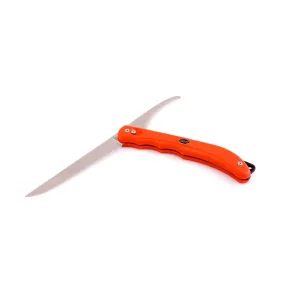 EKA Swedish fillet knife DUO gut open hook sailor tool stainless steel orange