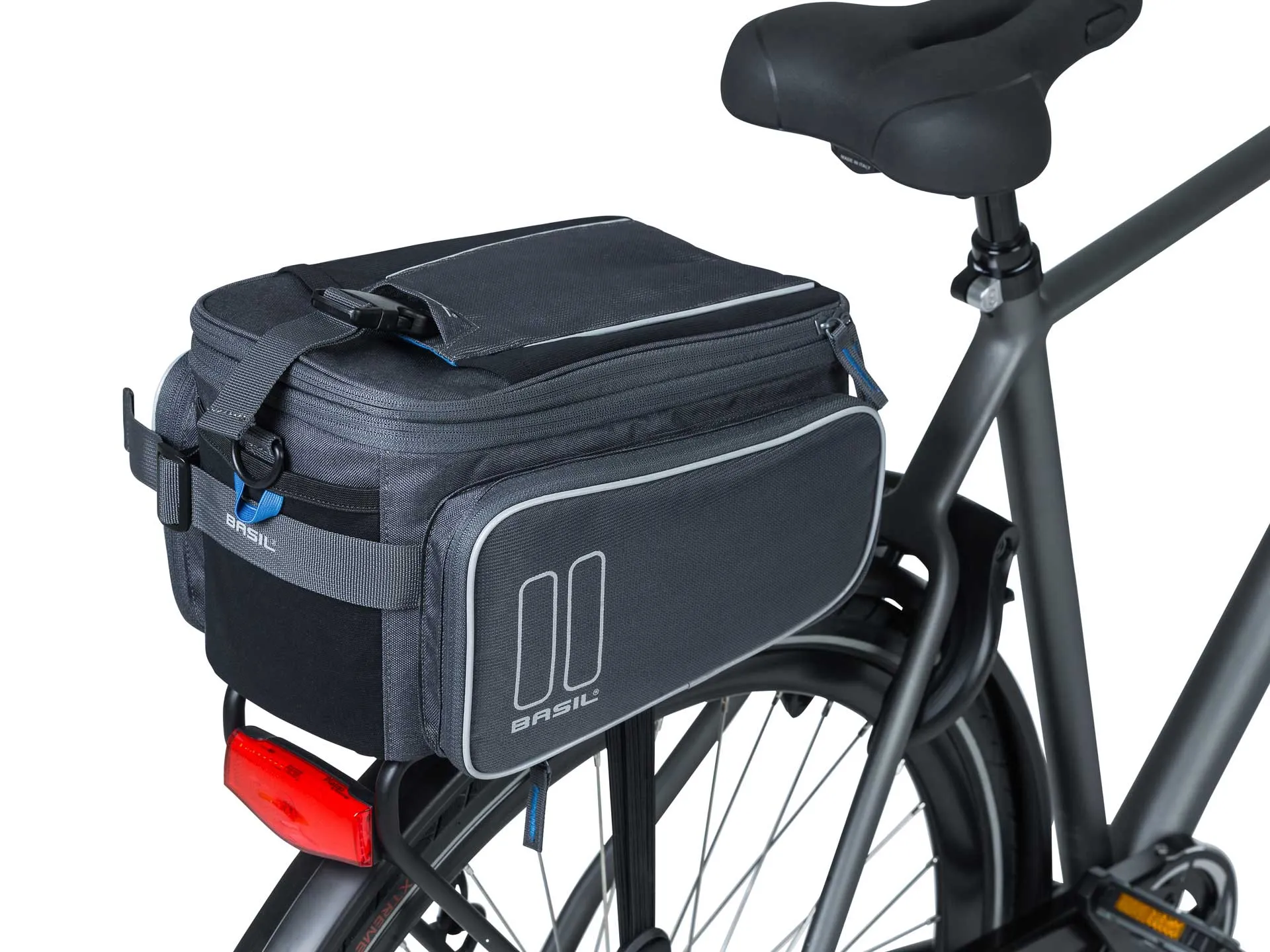 Electric Bike Basil Sport Design Trunk Bag (MIK) Gray