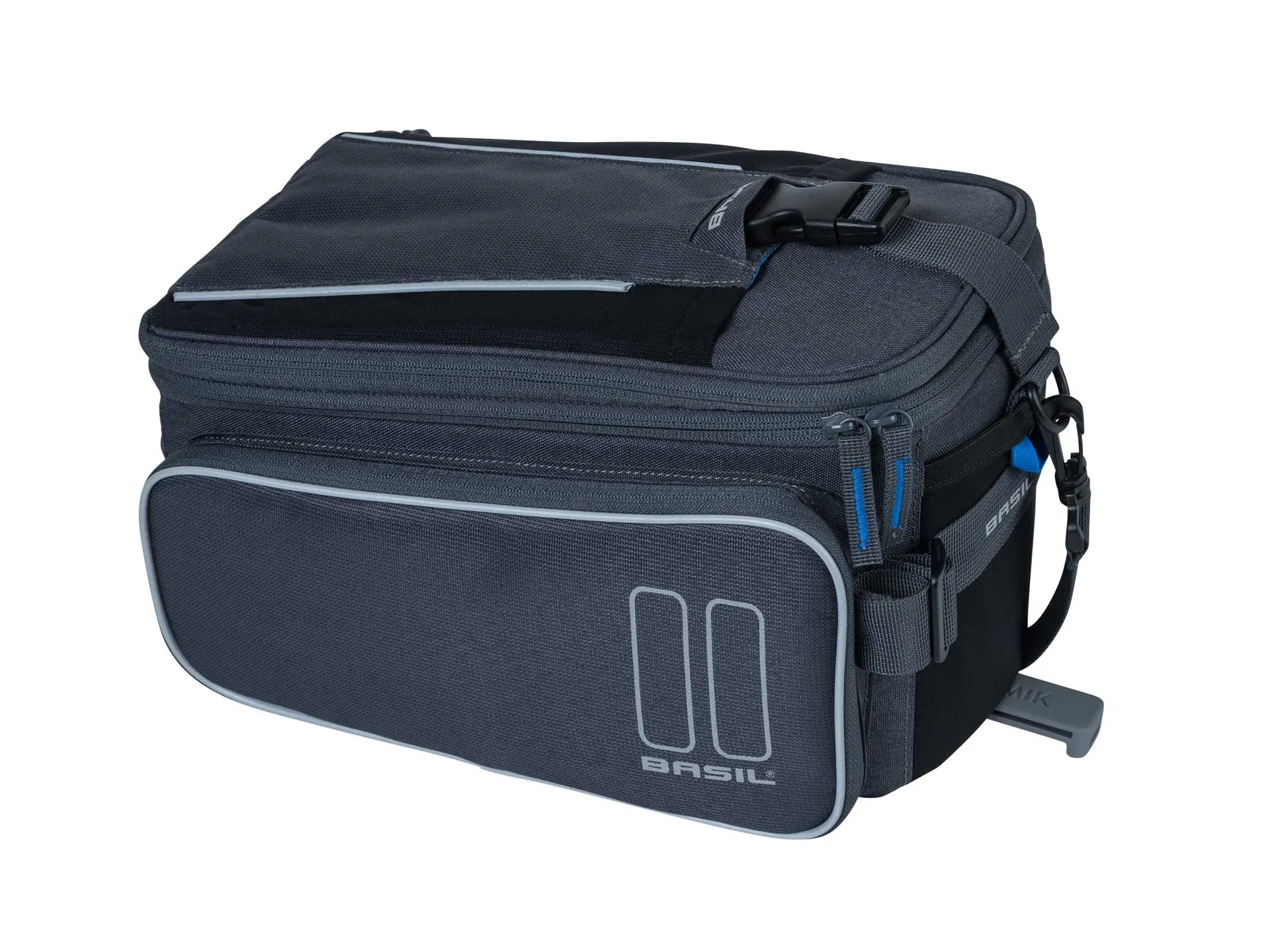 Electric Bike Basil Sport Design Trunk Bag (MIK) Gray