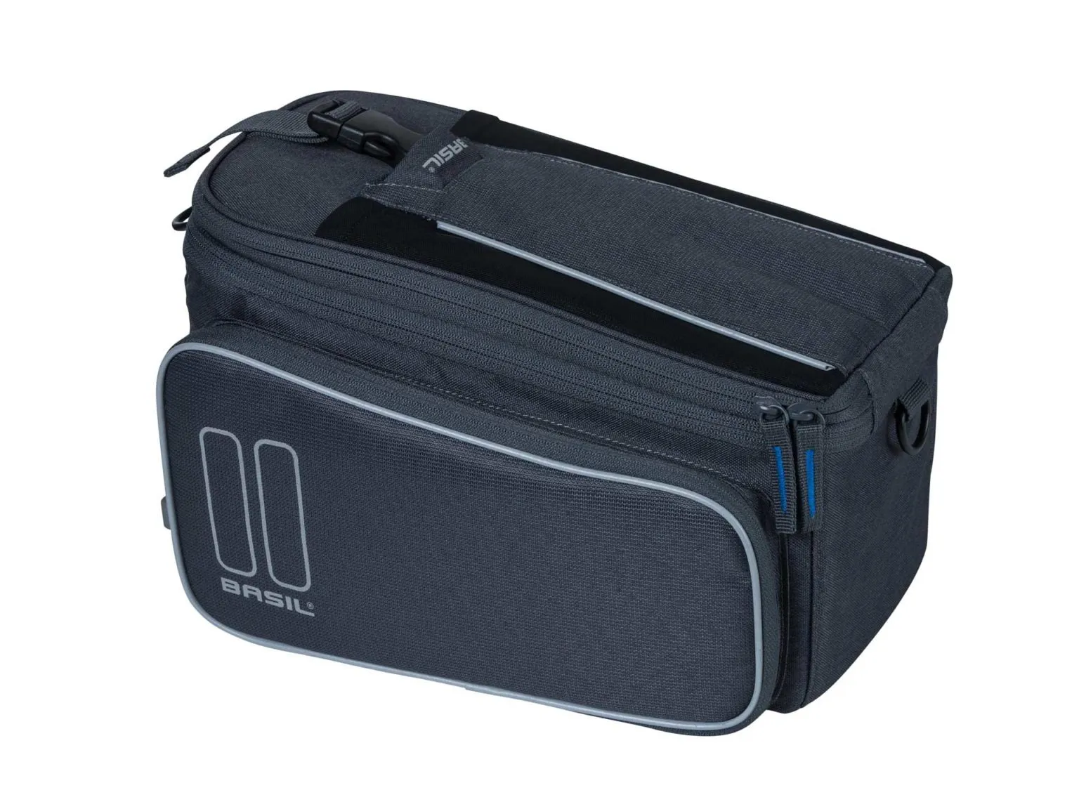 Electric Bike Basil Sport Design Trunk Bag (MIK) Gray