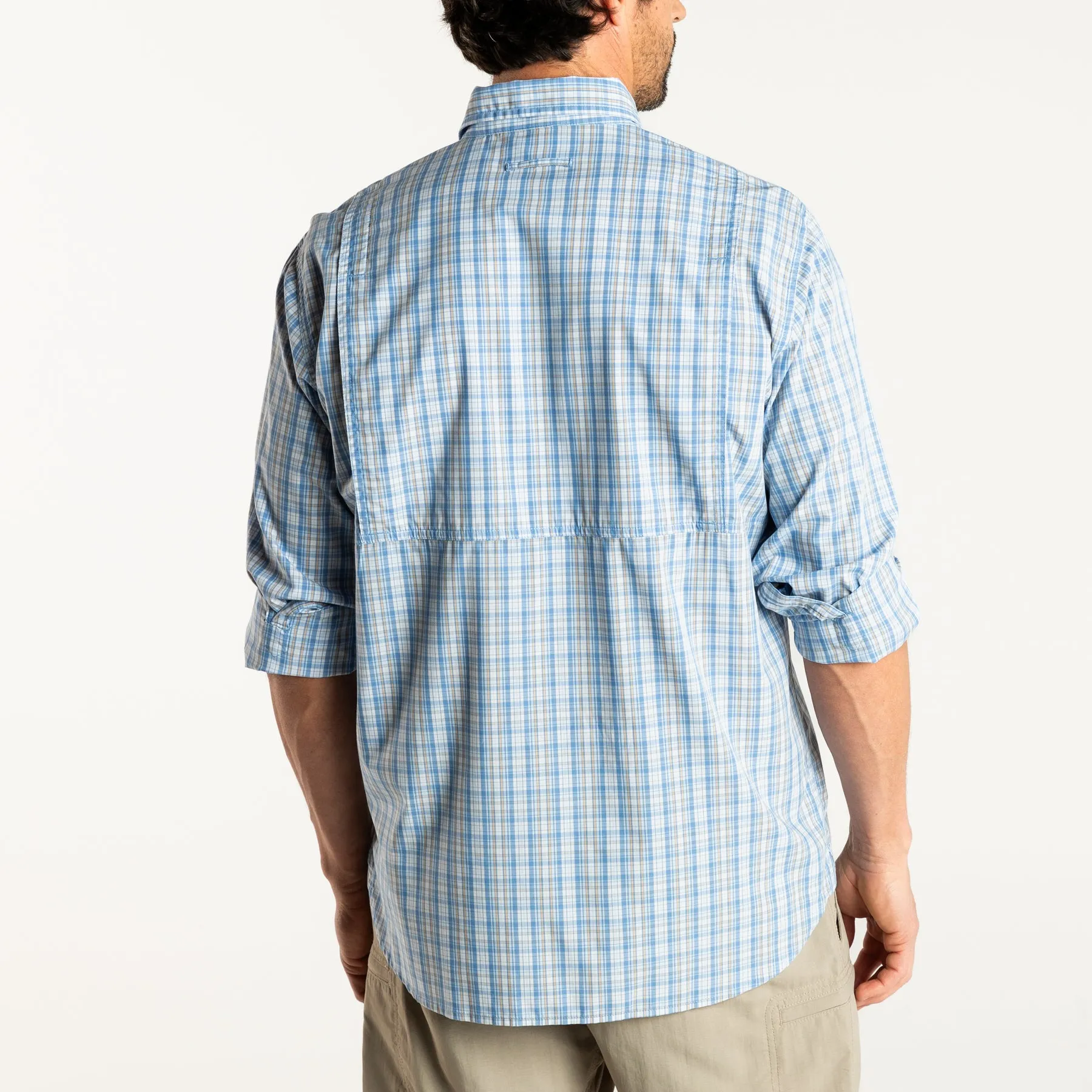 Ellsworth Plaid Performance Poplin Guide Shirt