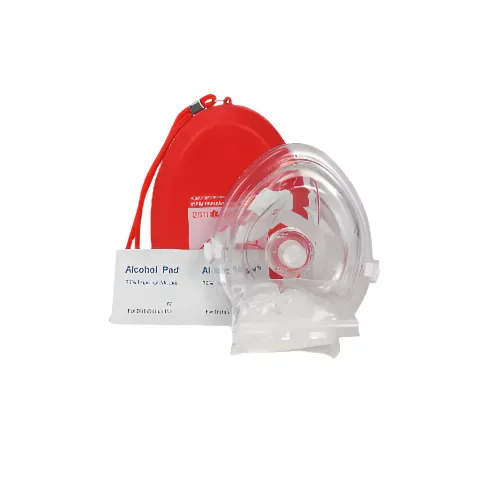 Ever Ready First Aid Large EMT First Responder Trauma Bag with CPR Resuscitator Mask - Orange