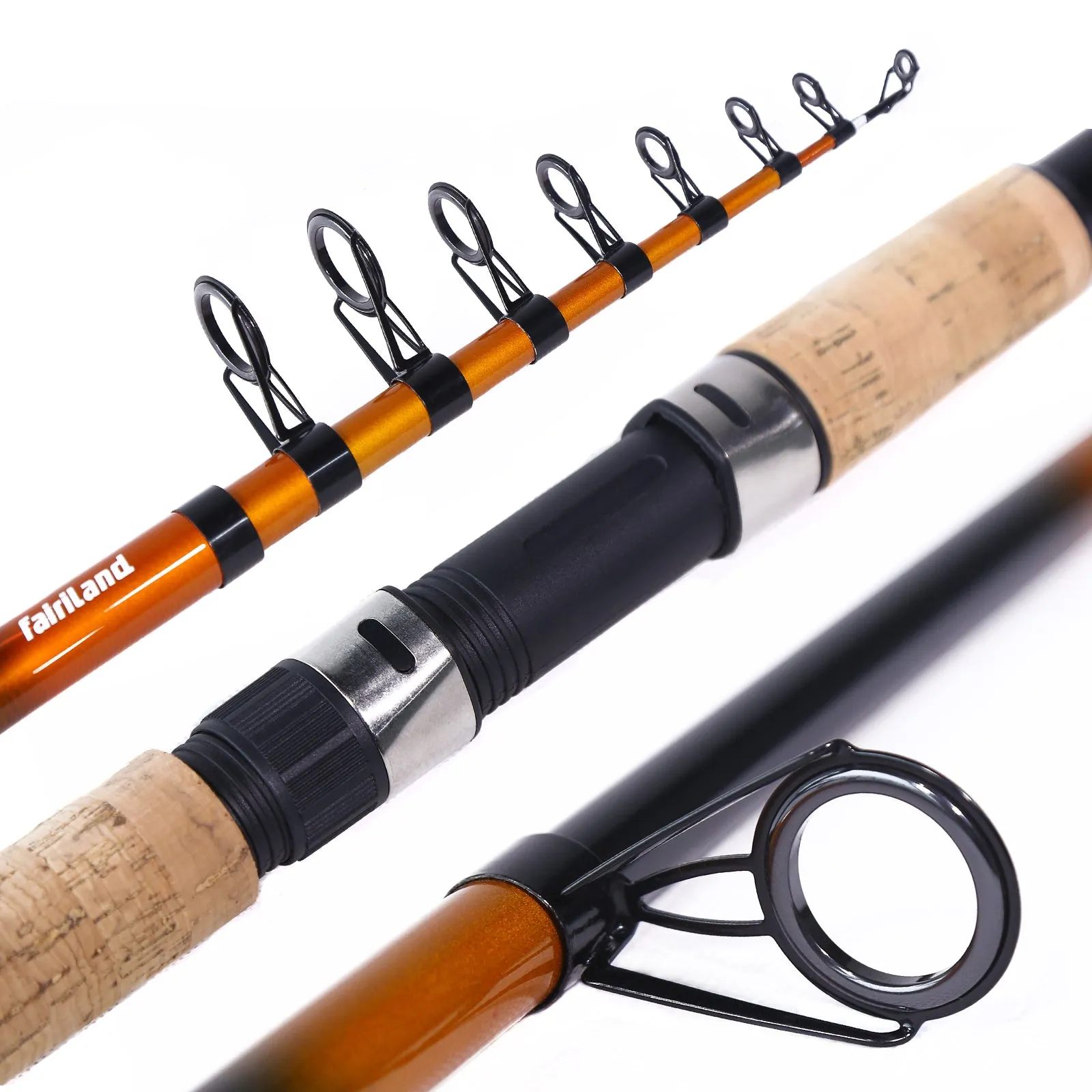 fairiland YUKON Telescopic Fishing Rod 30 Ton Carbon Fiber Portable Fishing Pole