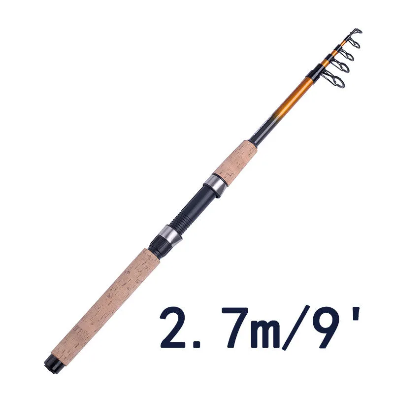 fairiland YUKON Telescopic Fishing Rod 30 Ton Carbon Fiber Portable Fishing Pole