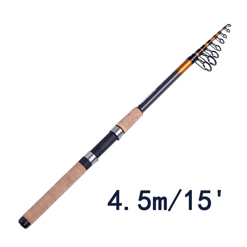 fairiland YUKON Telescopic Fishing Rod 30 Ton Carbon Fiber Portable Fishing Pole