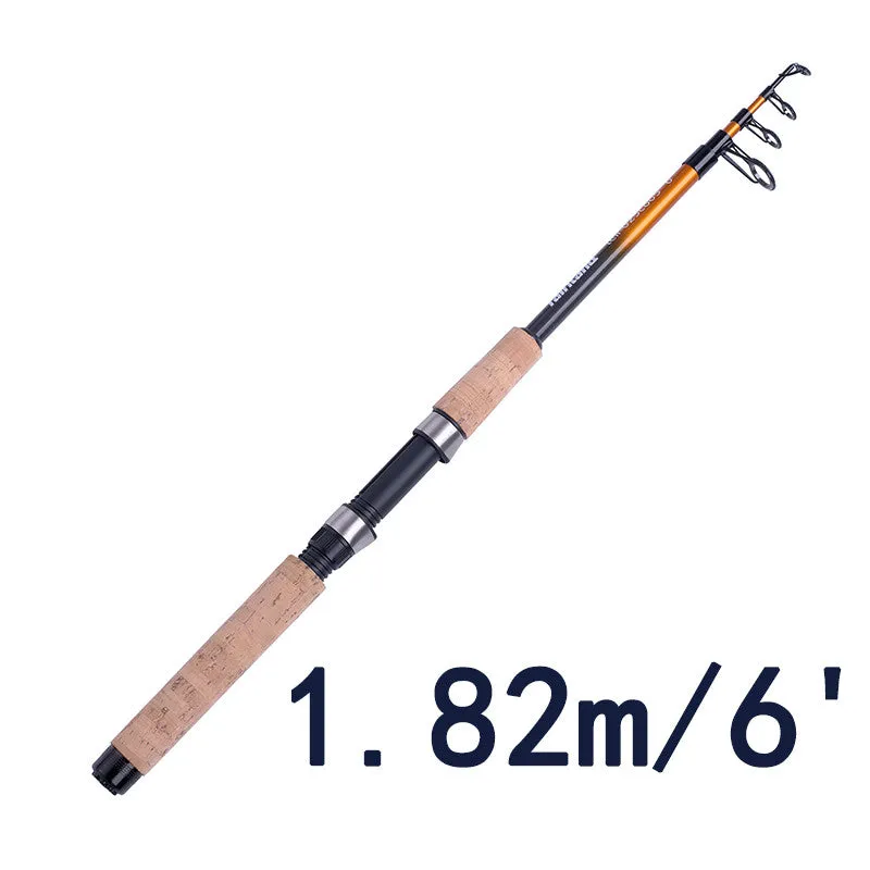 fairiland YUKON Telescopic Fishing Rod 30 Ton Carbon Fiber Portable Fishing Pole