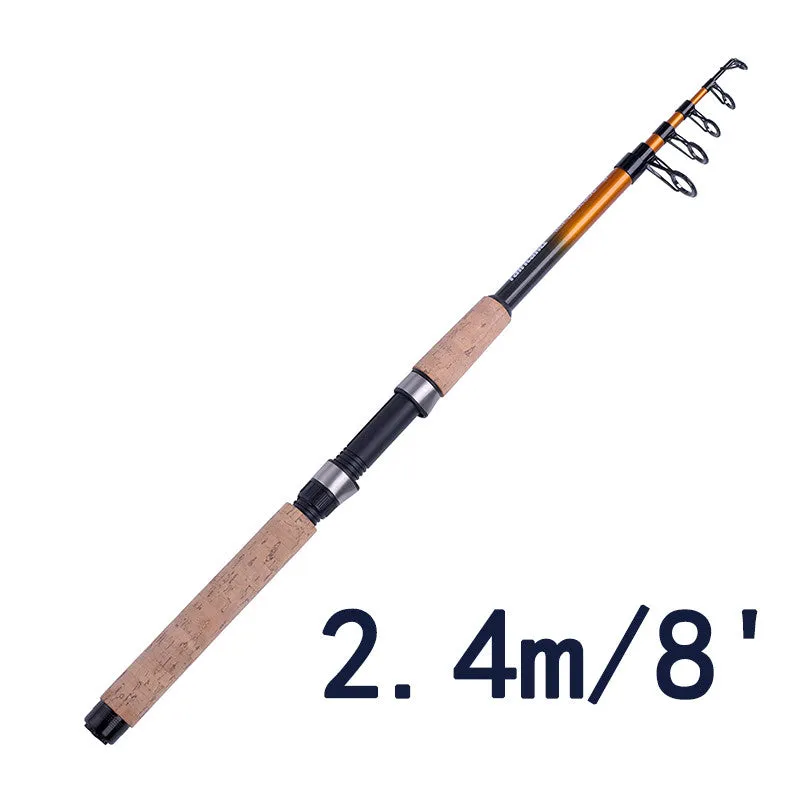 fairiland YUKON Telescopic Fishing Rod 30 Ton Carbon Fiber Portable Fishing Pole