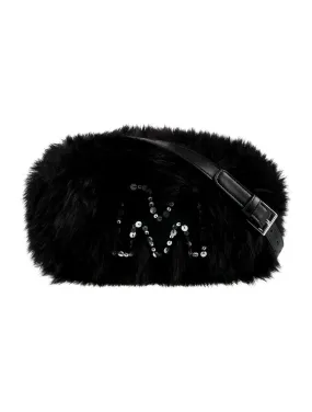 Faux-Fur Crossbody Bag