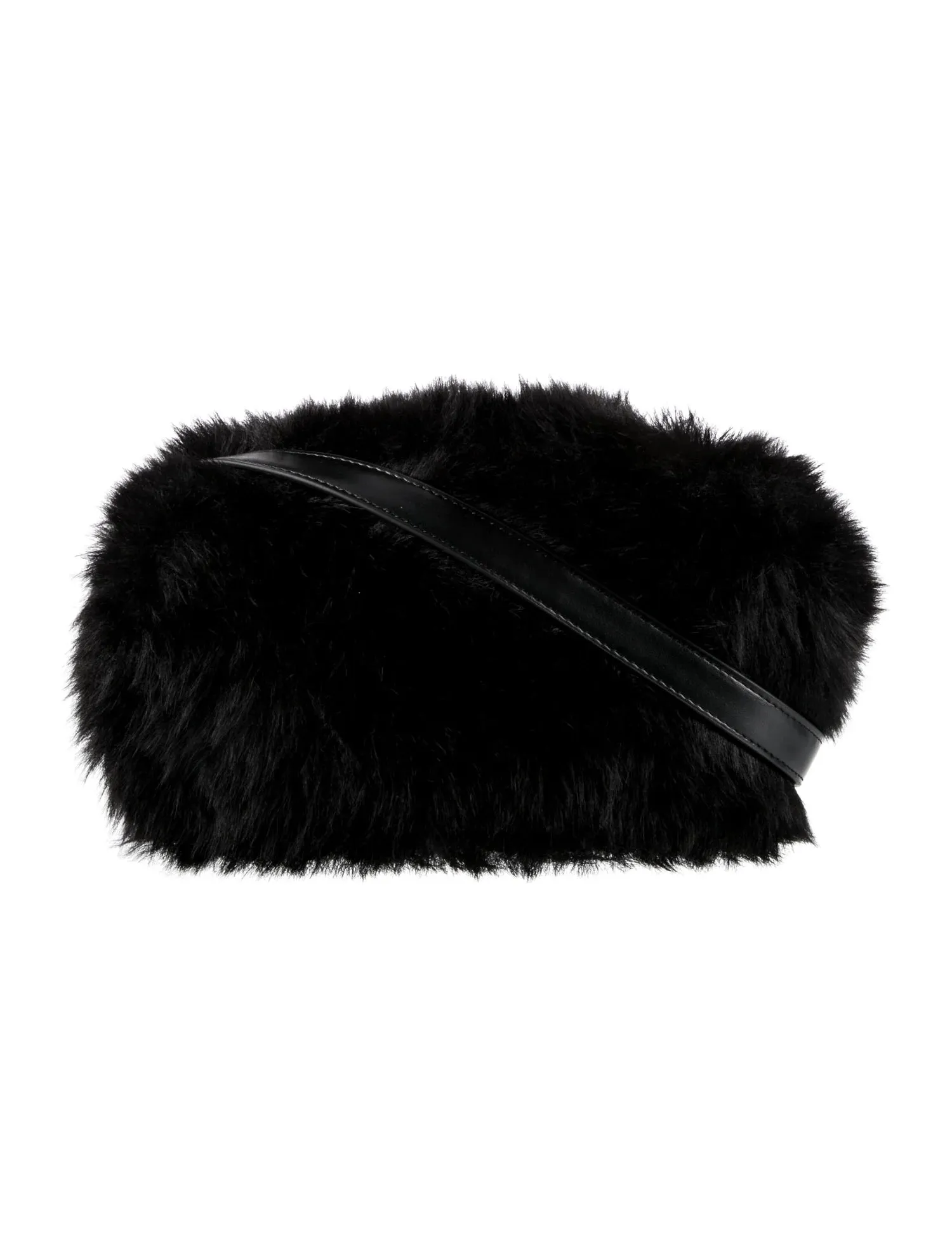 Faux-Fur Crossbody Bag