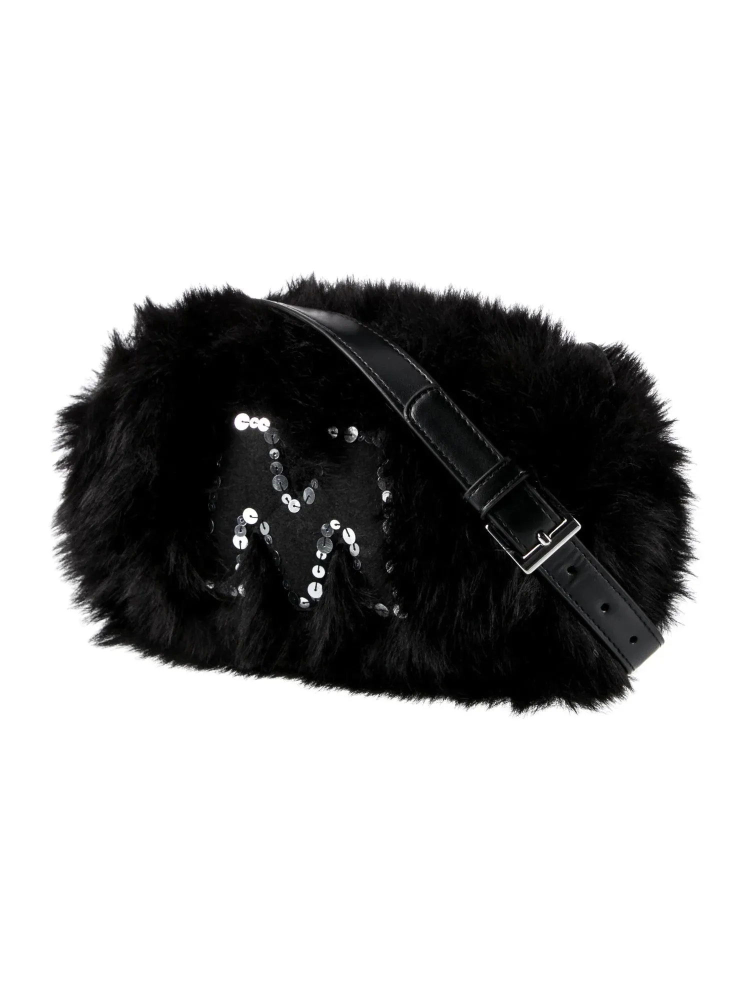 Faux-Fur Crossbody Bag