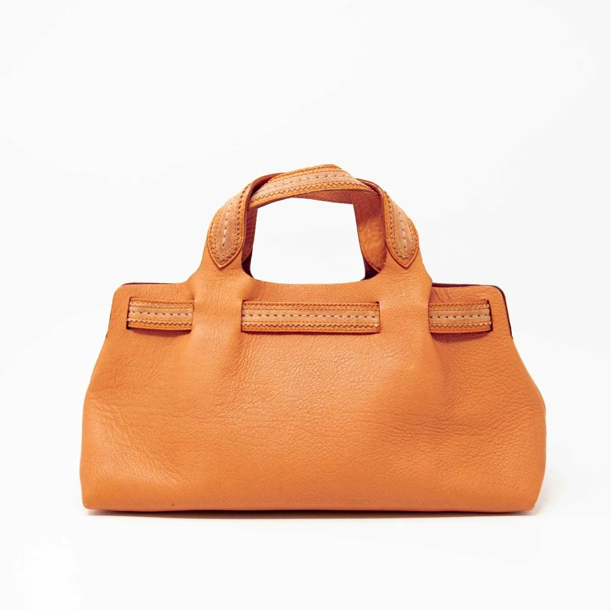 Ferragamo Orange Vintage Bag