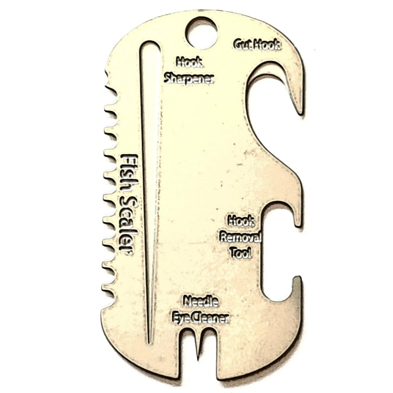 Fisherman's Dog Tag : Fishing Multi Tool Necklace