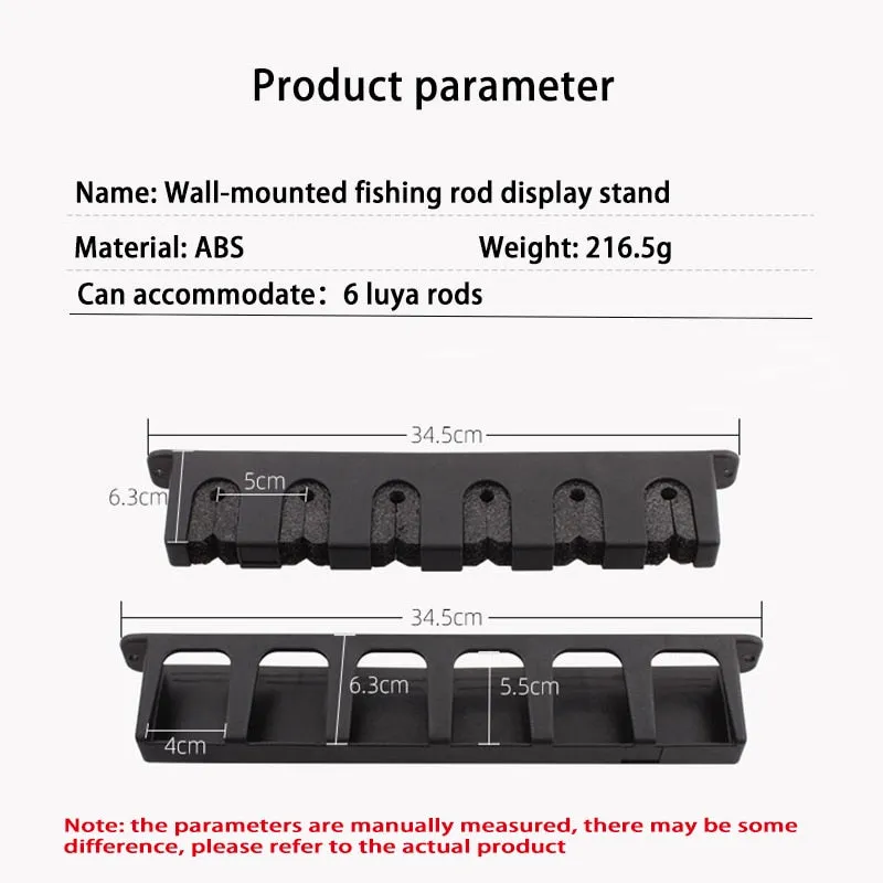 Fishing Vertical Rod Holder Rack Fishing Pole Holder Rod Stand Wall Mount Modular For Garage Carp Fishing Accessories