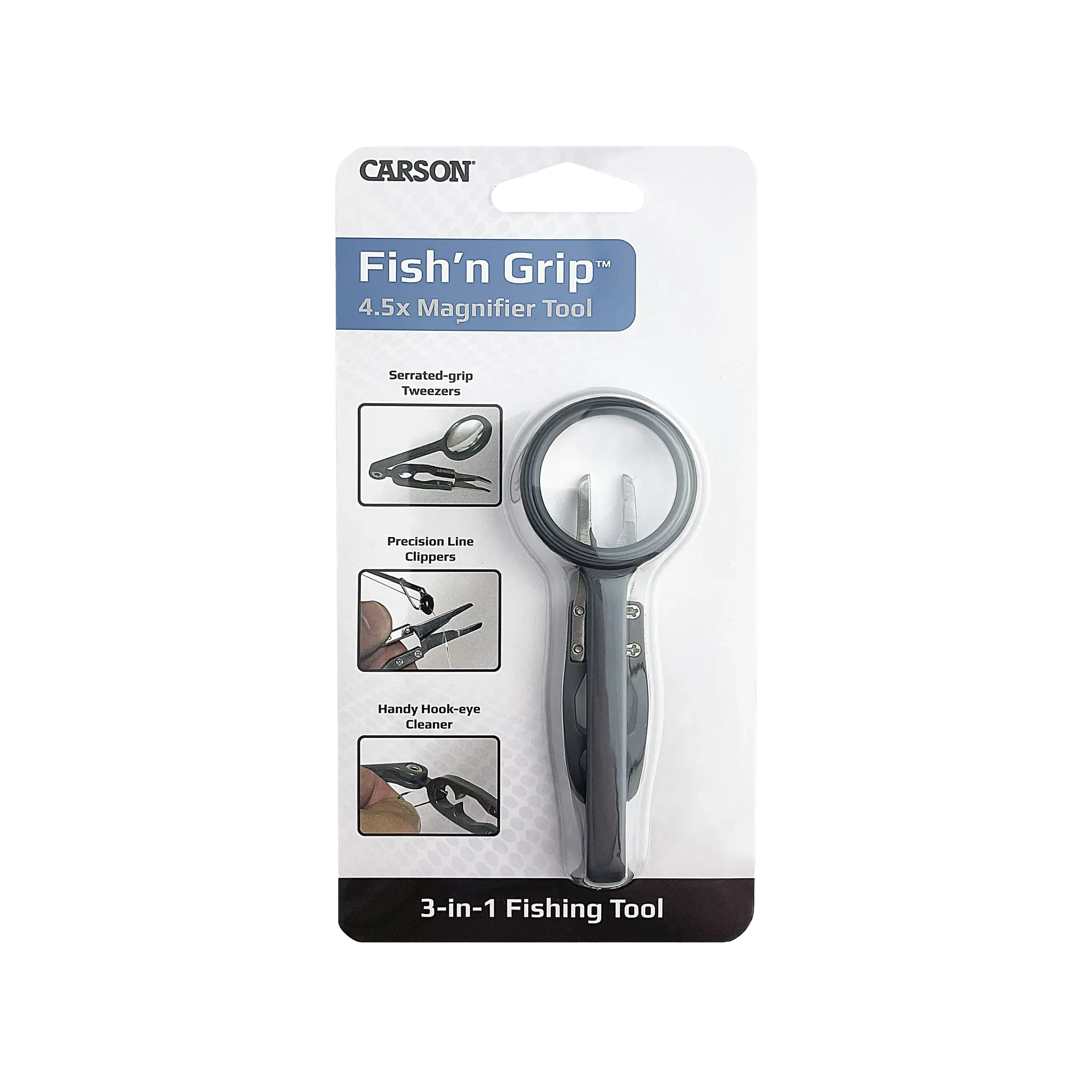 Fish'n Grip™ 3-in-1 Fishing Tool Magnifier OD-99