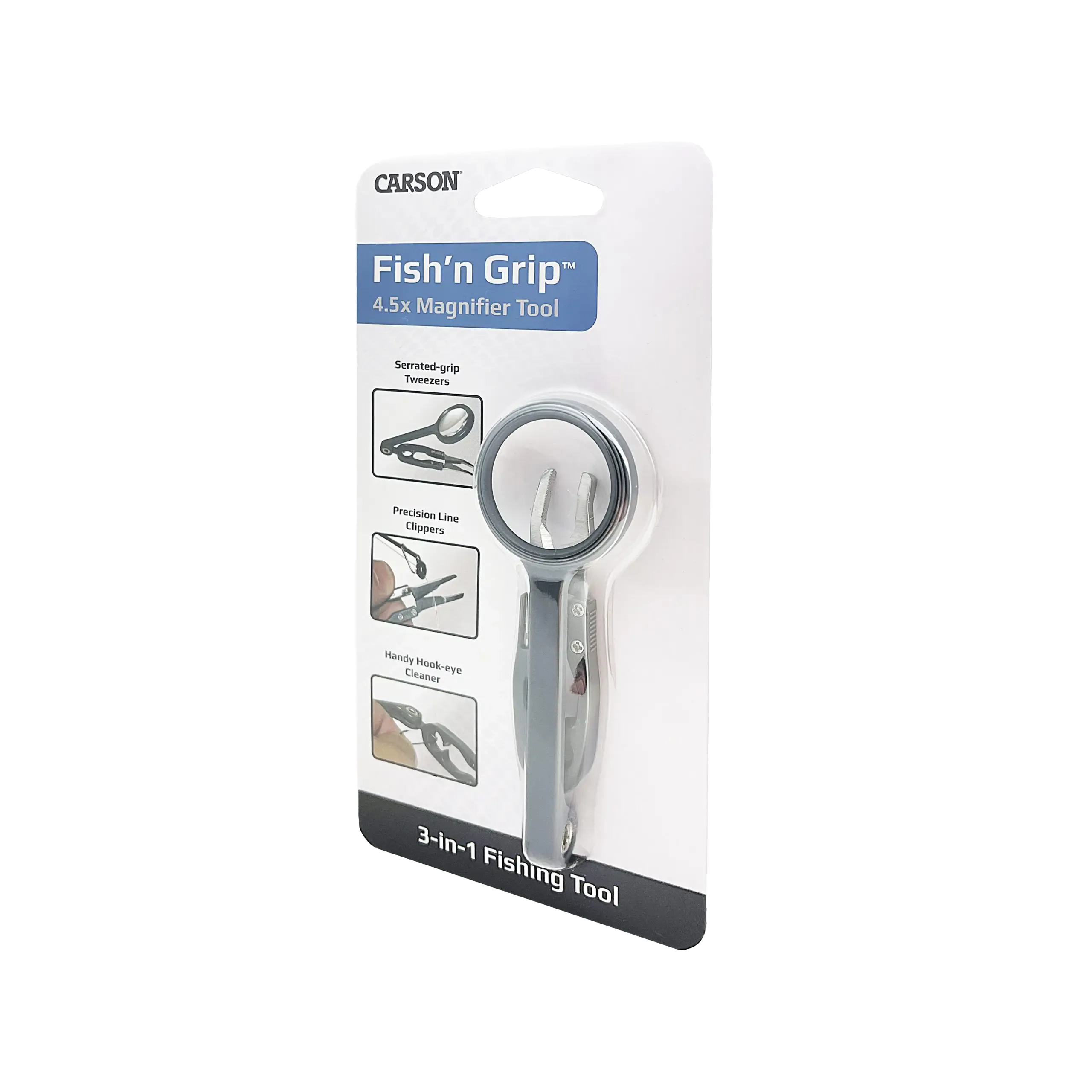 Fish'n Grip™ 3-in-1 Fishing Tool Magnifier OD-99