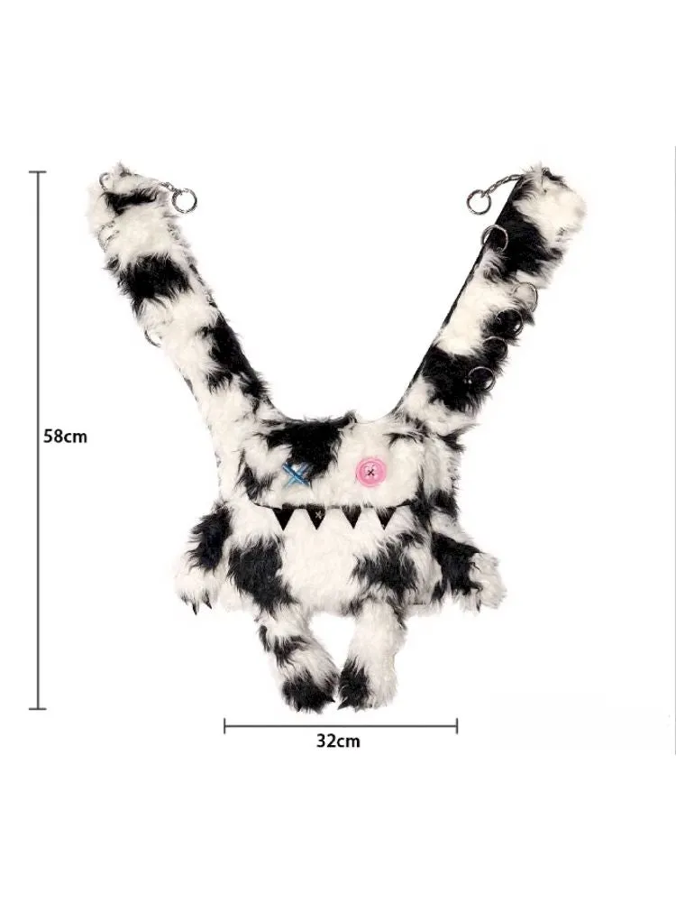 Fluffy Bunny Monster Two-use Bag【s0000005022】