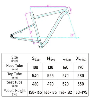 Folding Road Bike Frame - DF-733