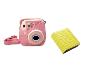 Fujifilm Bundle Set Mini Case/Album for Fuji Instax Mini 8 - Yellow