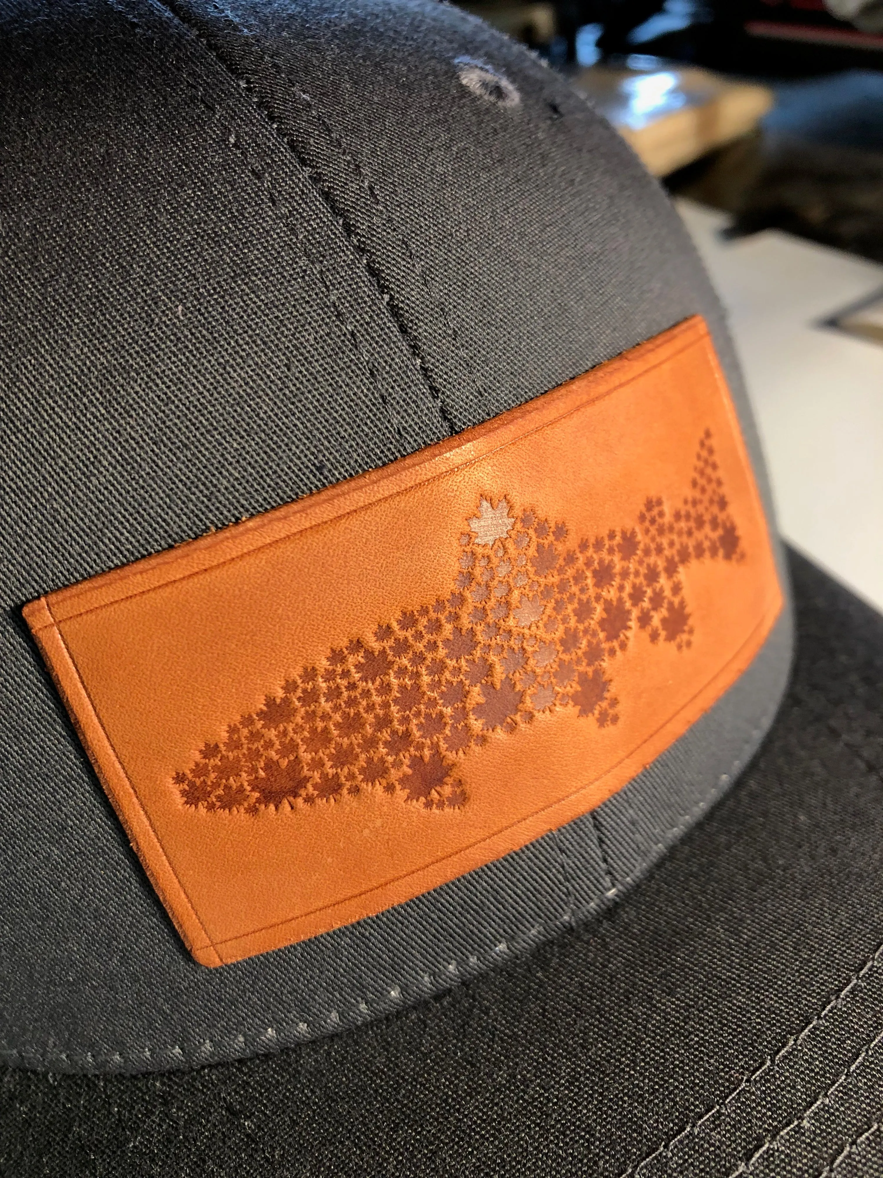 GMA Maple Leaf Trout Trucker Hat