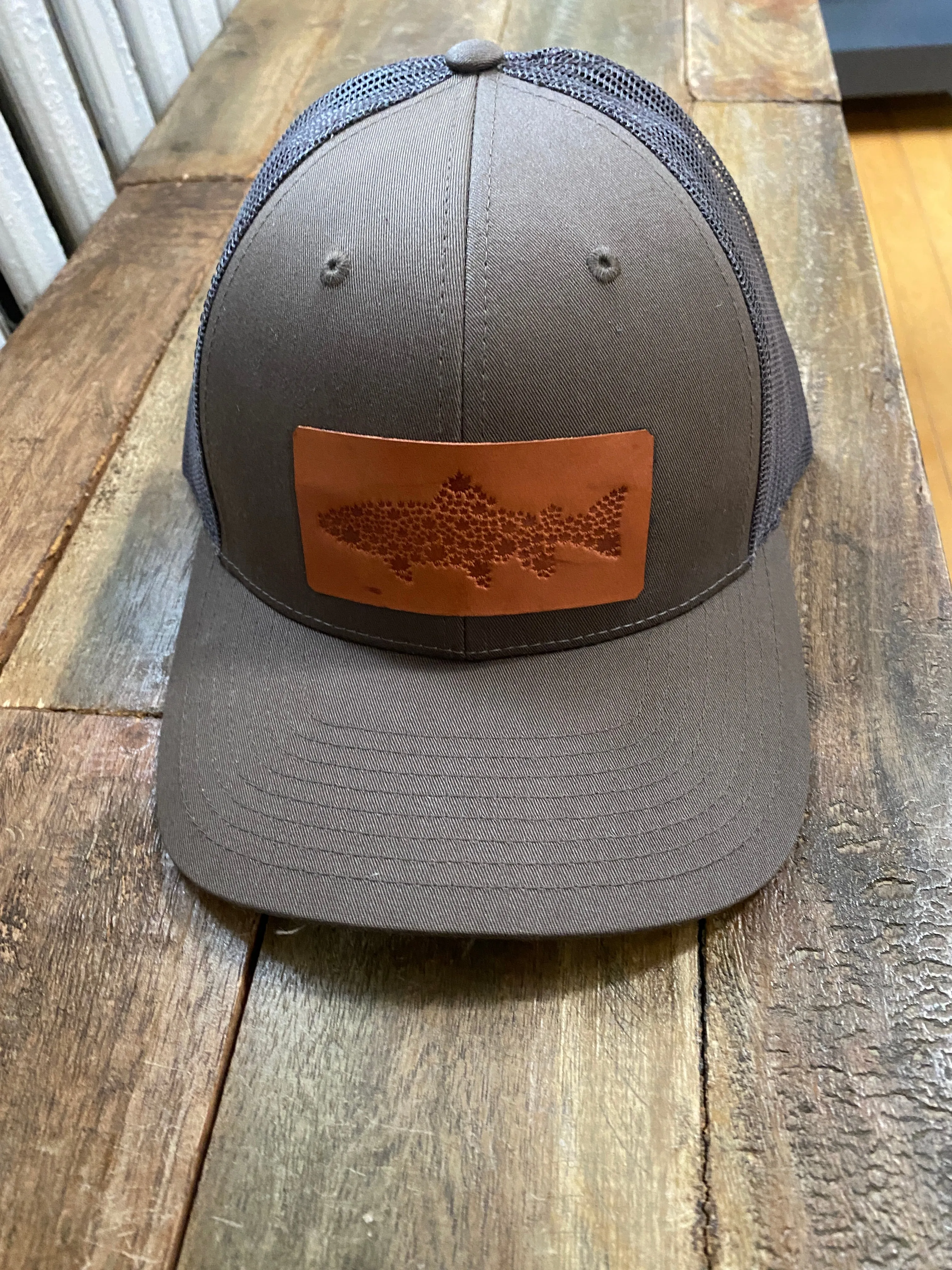 GMA Maple Leaf Trout Trucker Hat