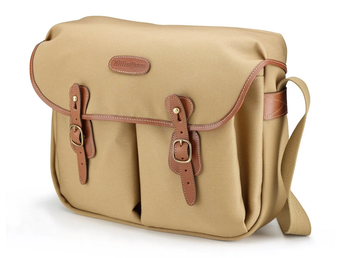 Hadley Large Camera Bag - Khaki Canvas / Tan Leather