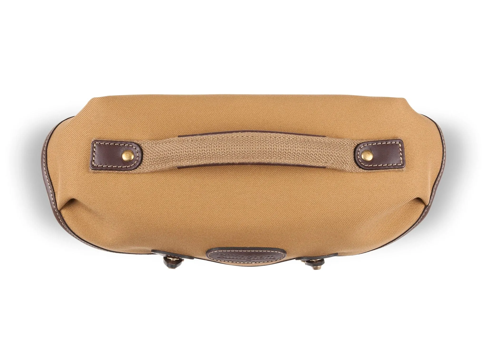 Hadley Small Pro Camera Bag - Khaki FibreNyte / Chocolate Leather