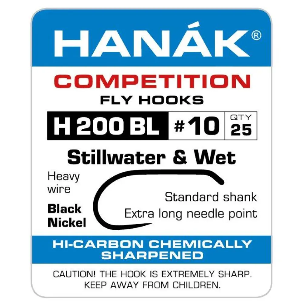 Hanak Stillwater & Wet H200BL Fly Hook