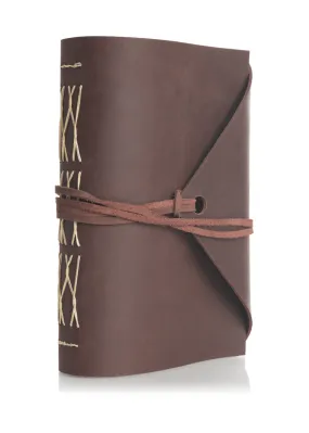 Hand-Stitched Leather Journal