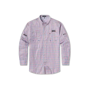 Harbor Cay Fishing Shirt - Abaco Grid