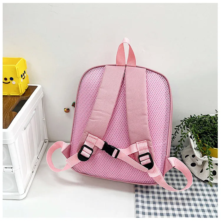 Hard Shell Beautiful Kids School Bag - Pink Mermaid