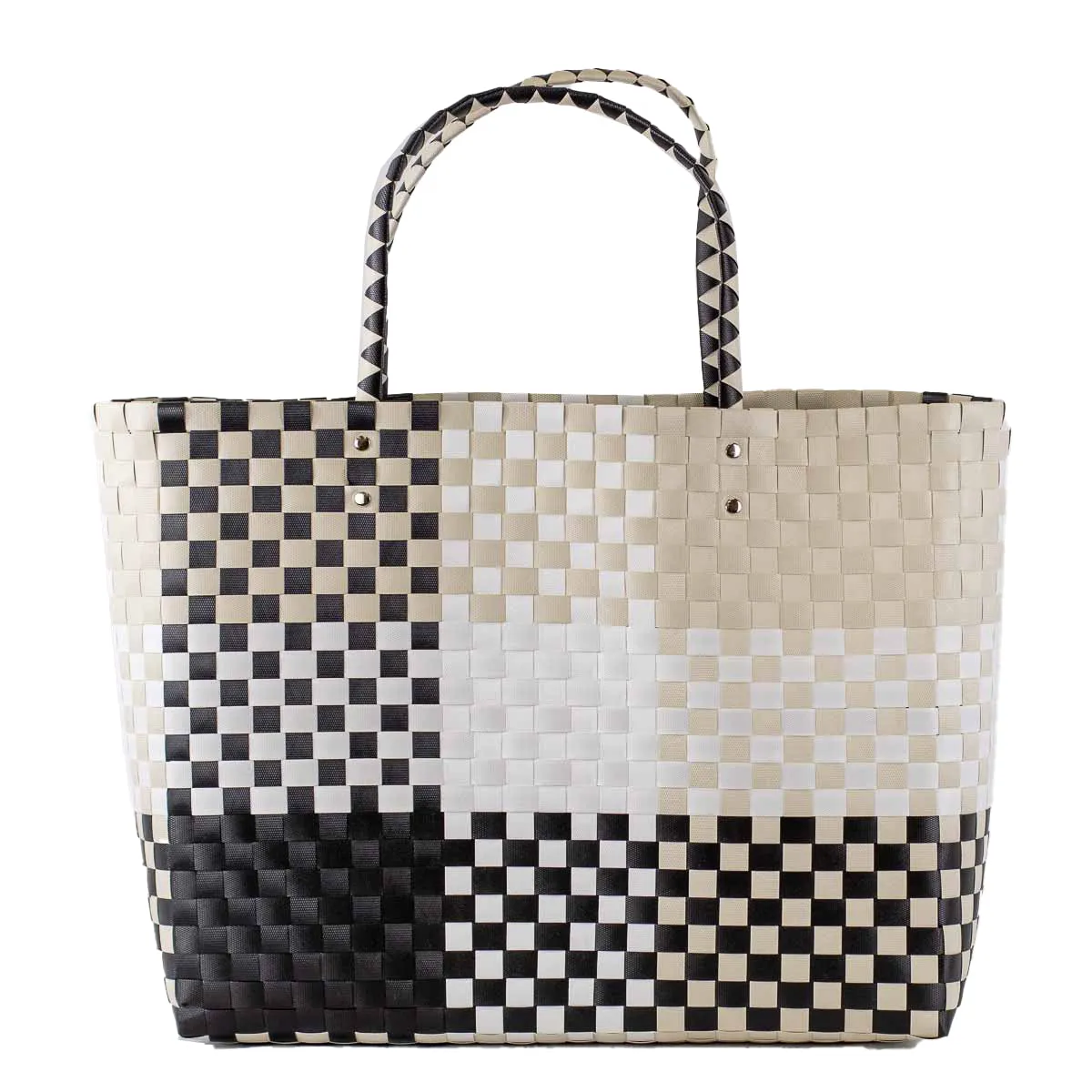 Heather Woven Beach Tote