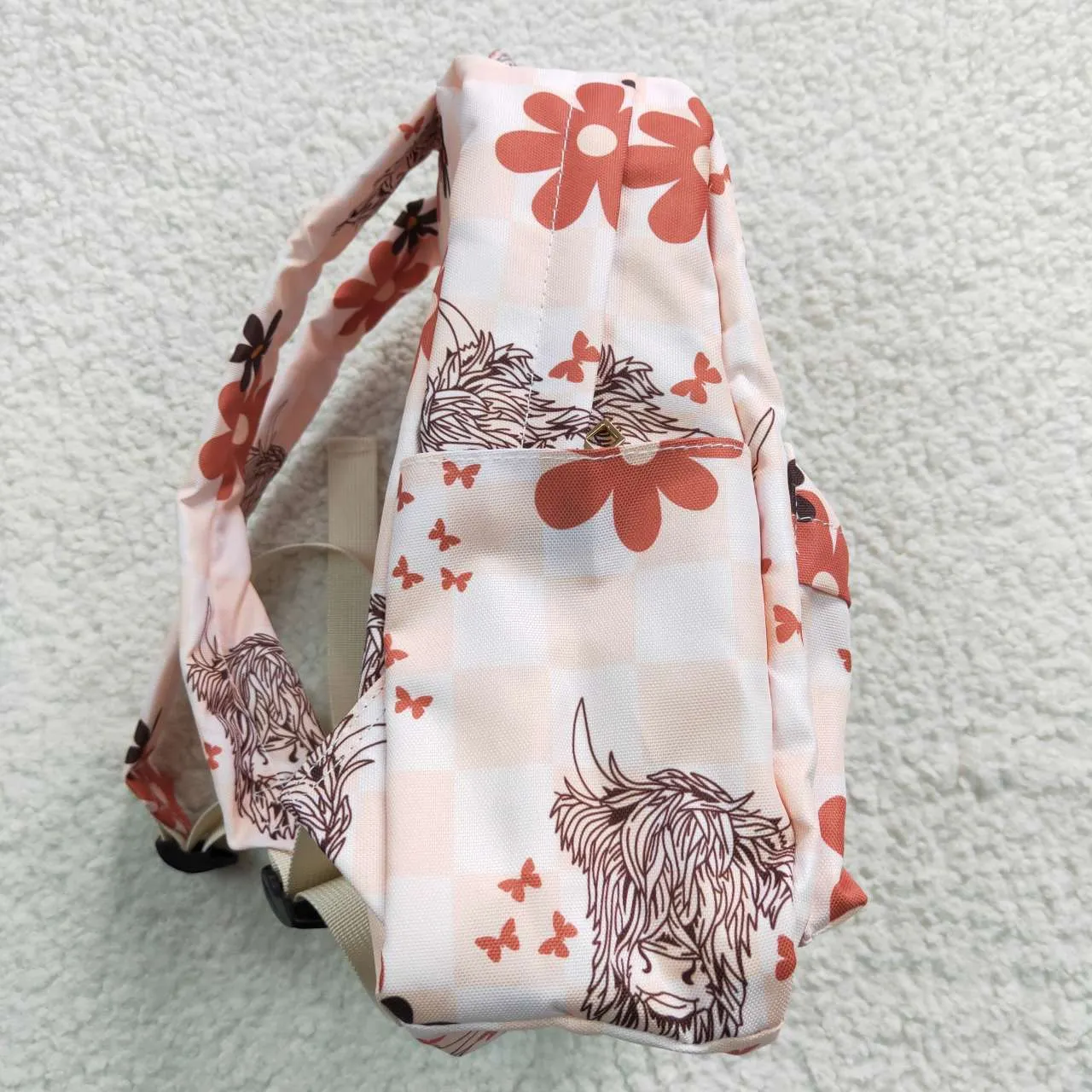 heifer & flower shoulder bag BA0074