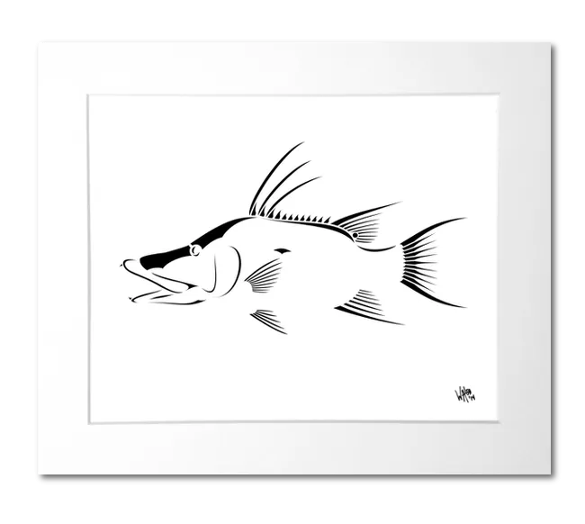 Hogfish Art Print