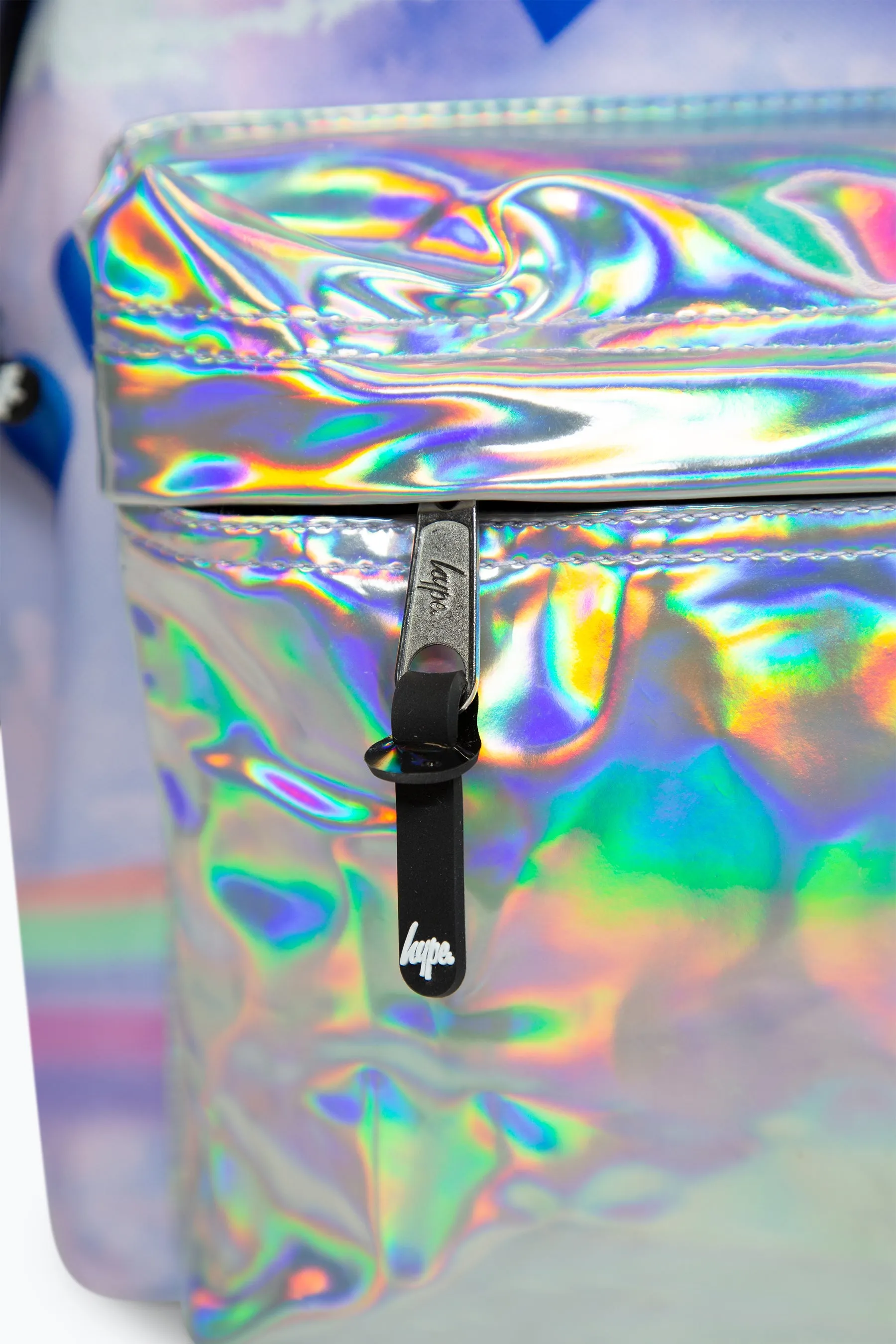 Hype Girls Holo Rainbow Dolphins Iconic Multicolour Backpack