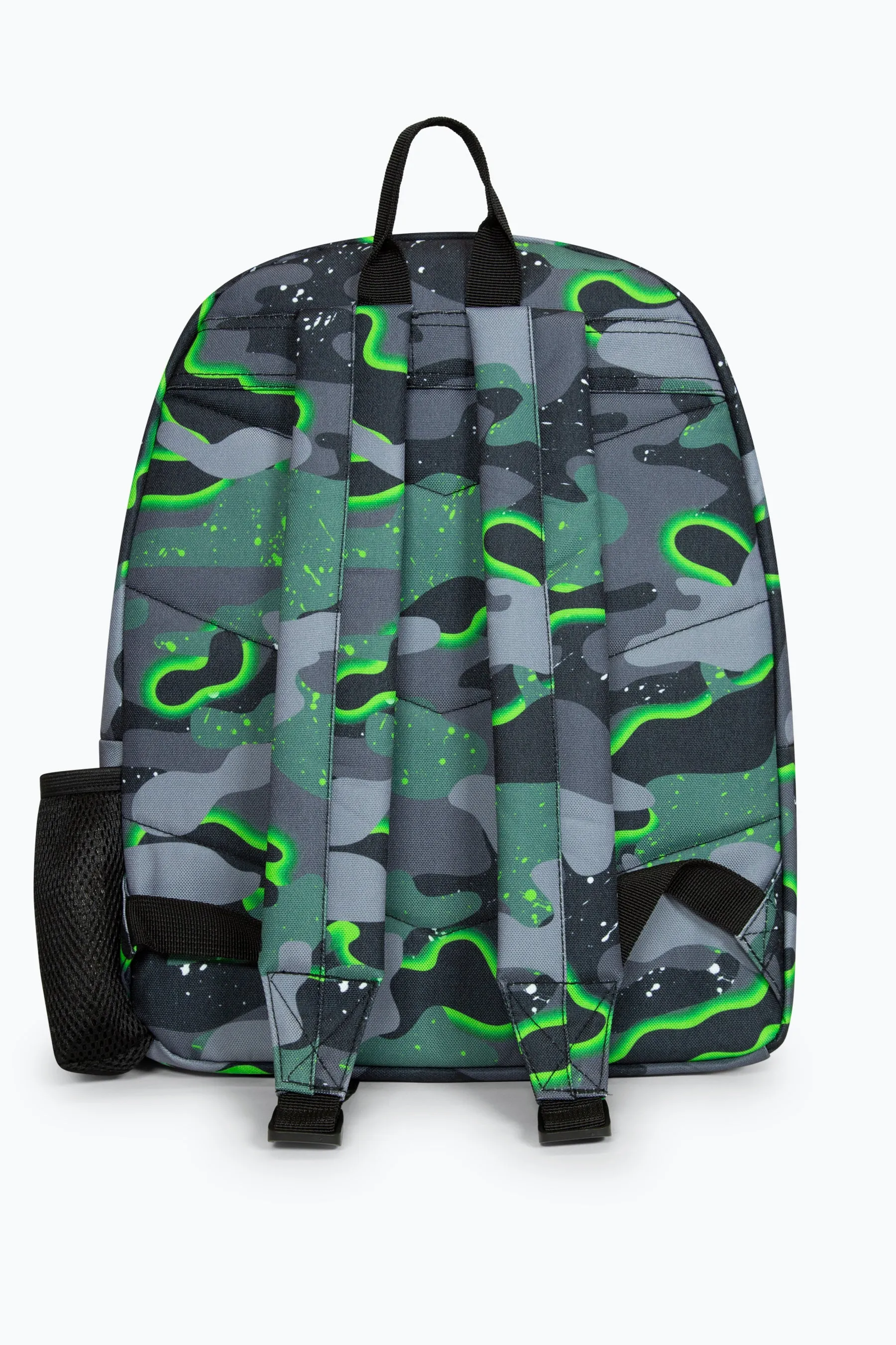 Hype Iconic Green Glow Camo Boys Backpack