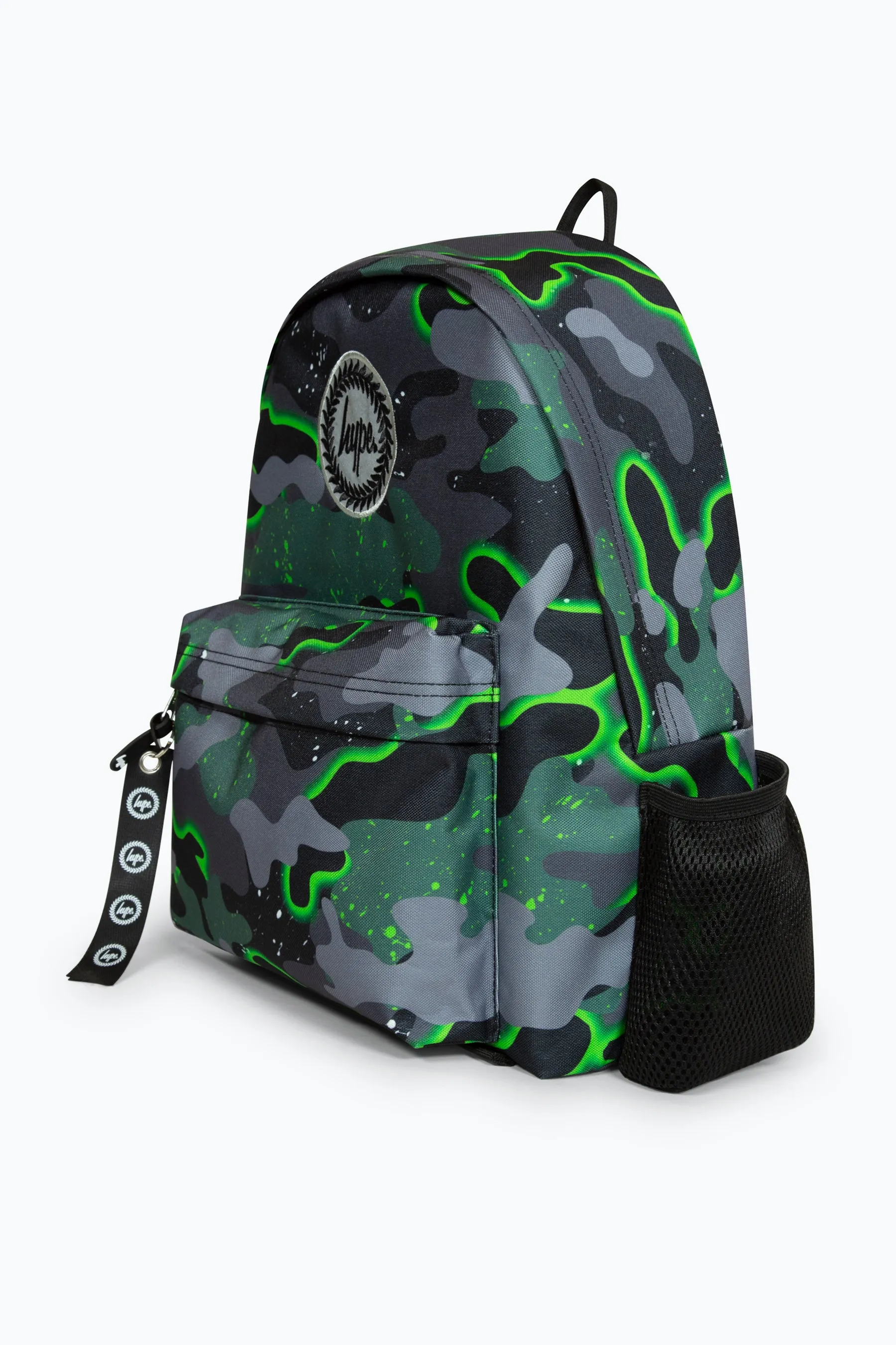 Hype Iconic Green Glow Camo Boys Backpack