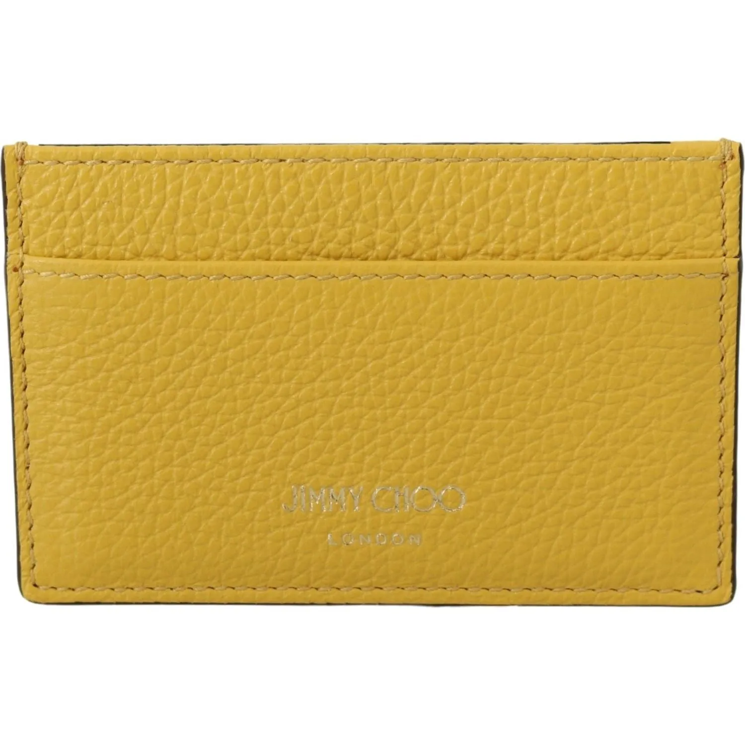 Jimmy Choo Sunshine Yellow Leather Card Holder