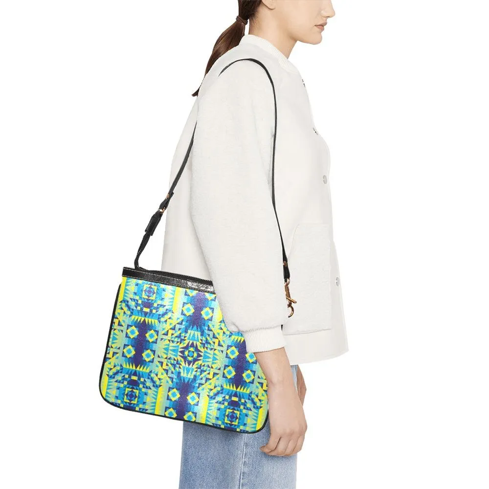 Kaleidoscope Jaune Bleu Small Shoulder Bag