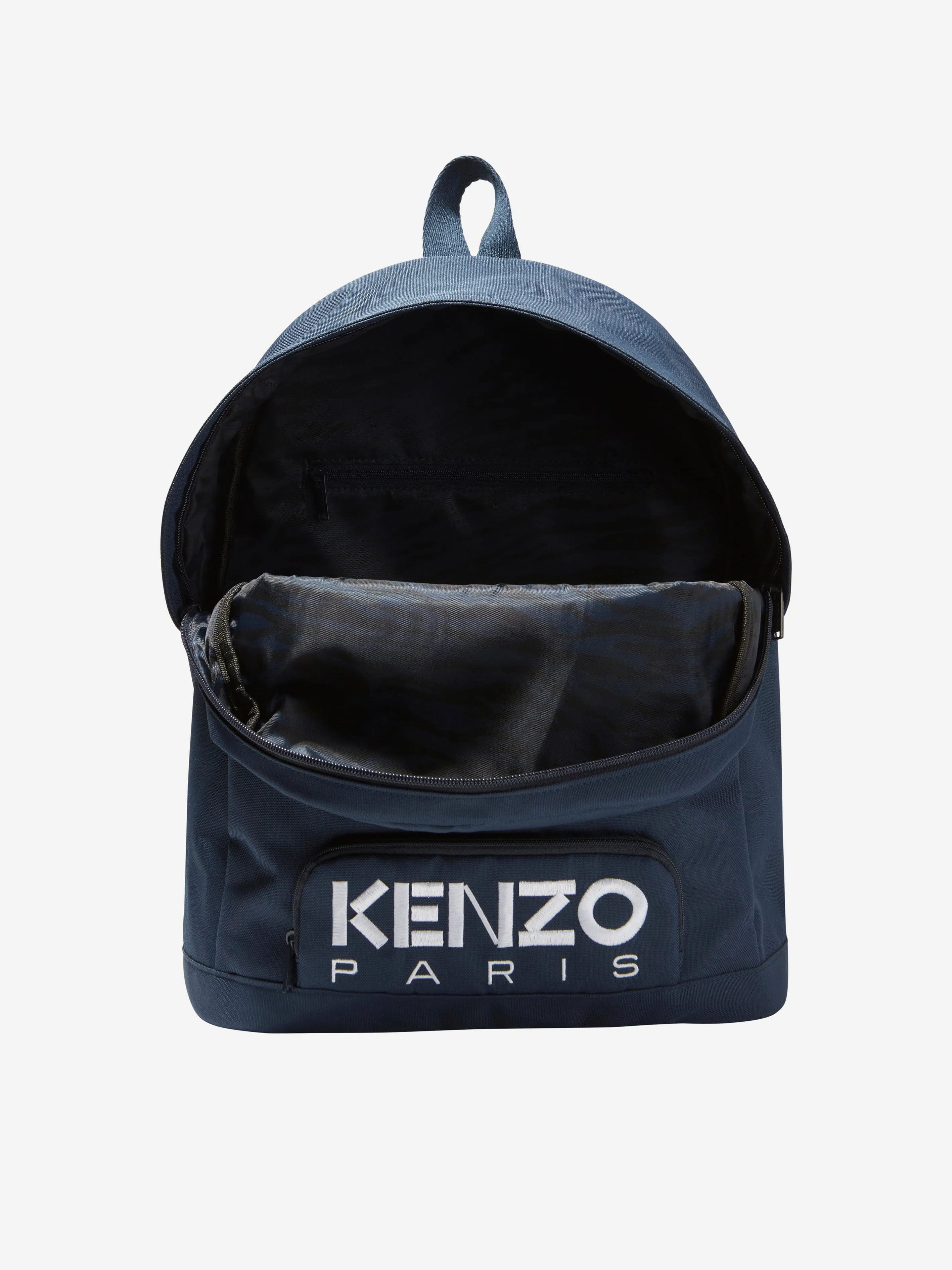 KENZO Kids Tiger Backpack in Navy