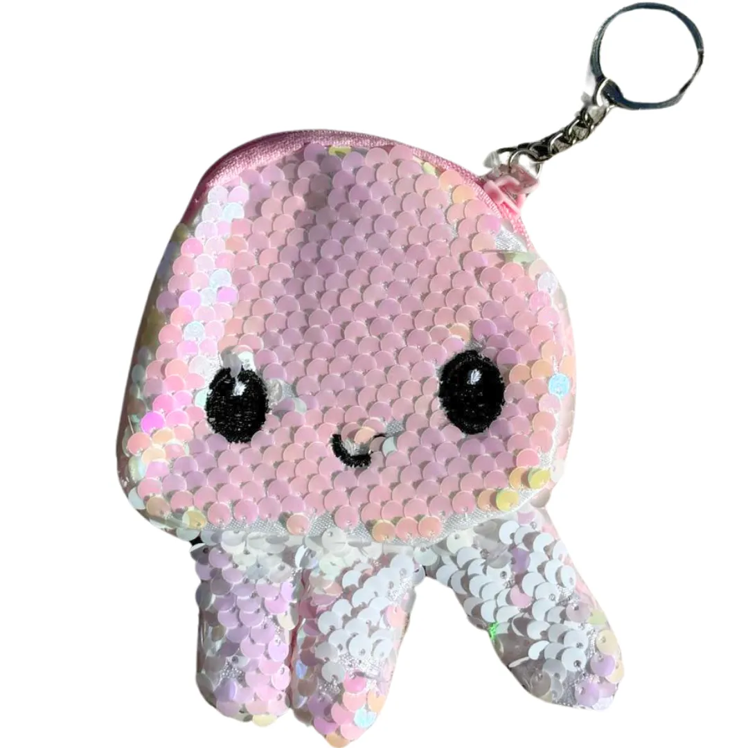 Key Chain Purse Octopus Sensory Fidget Toy