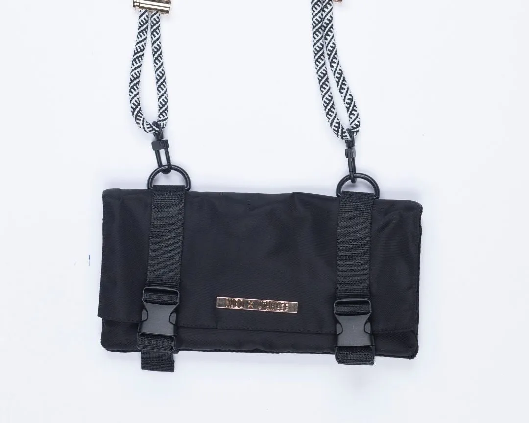 KIBO x UTAH LEE | "ON-THE-MOVE" Recycled Nylon Accessories Pouch