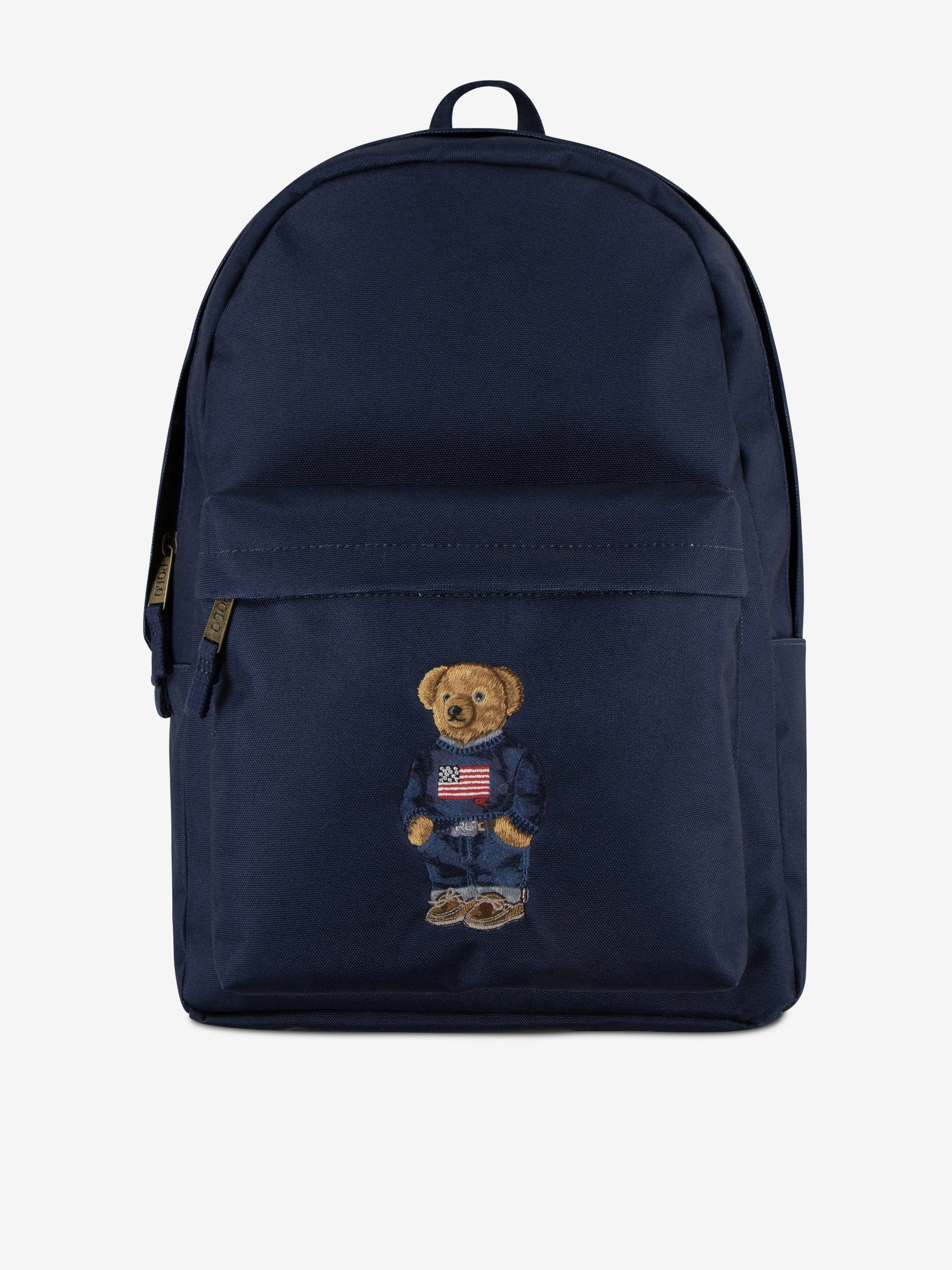 Kids Polo Bear Backpack in Navy (35.5cm)