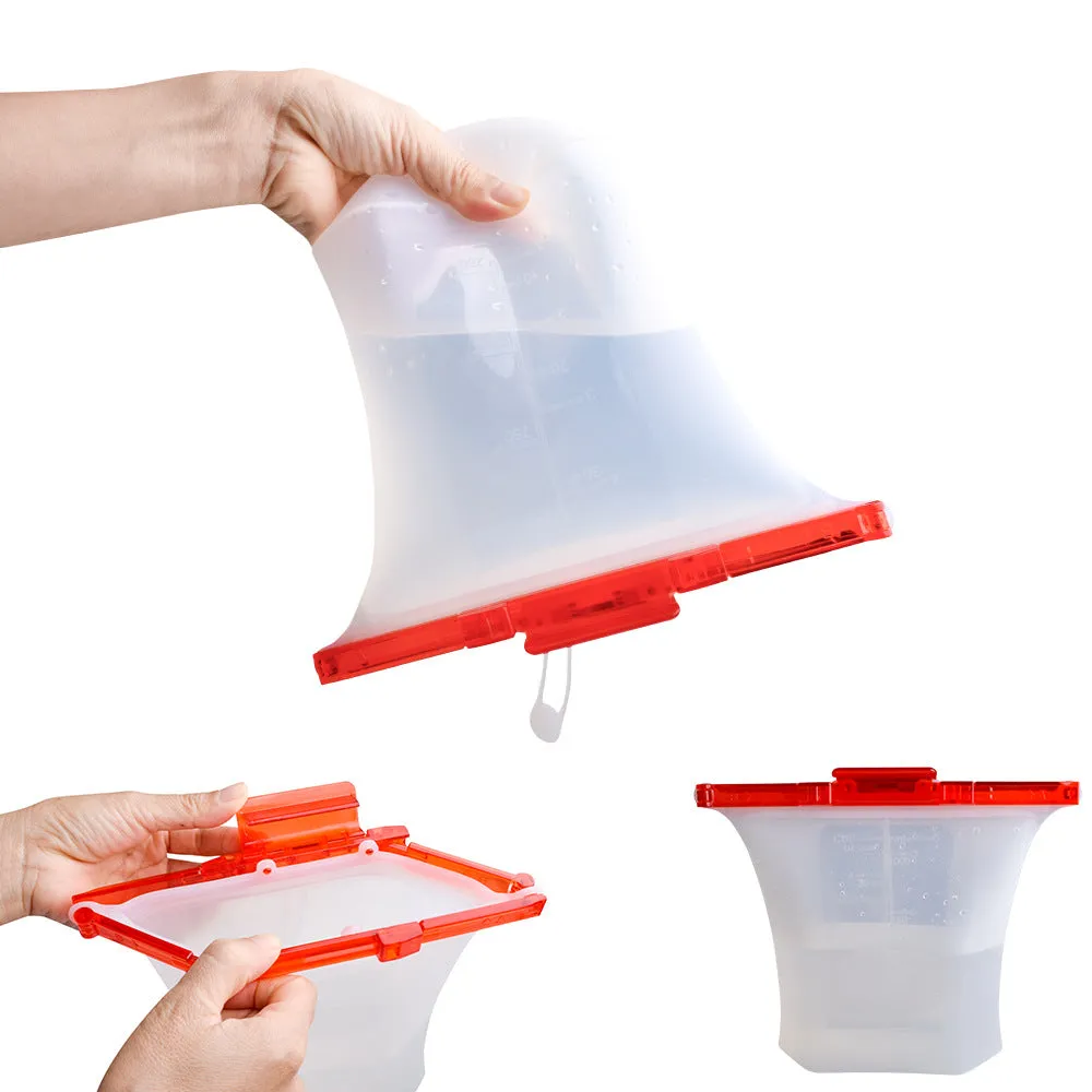 Kitchen Refrigerator Silicone Food Storage Bag