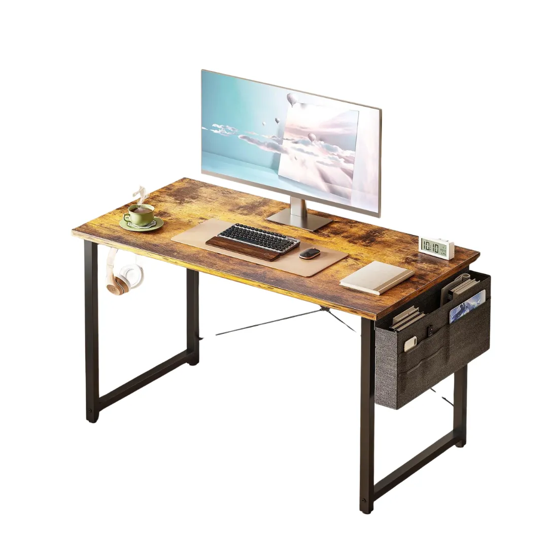 KKL 40" Sturdy Computer Desk with a Storage Bag & Headphone Hook