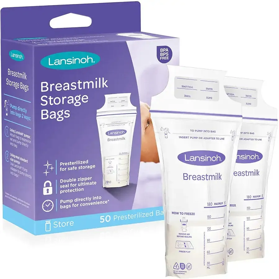 Lansinoh 50 Breastmilk Storage Bags