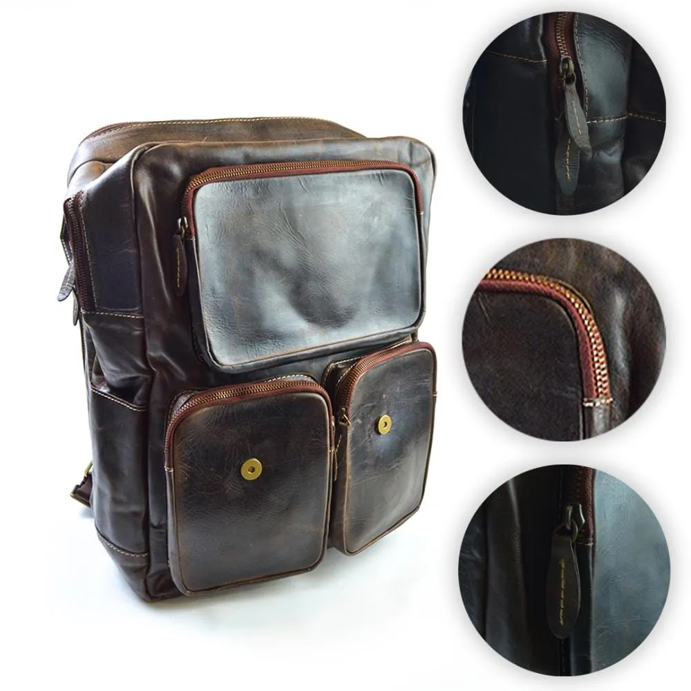 Leather Backpack