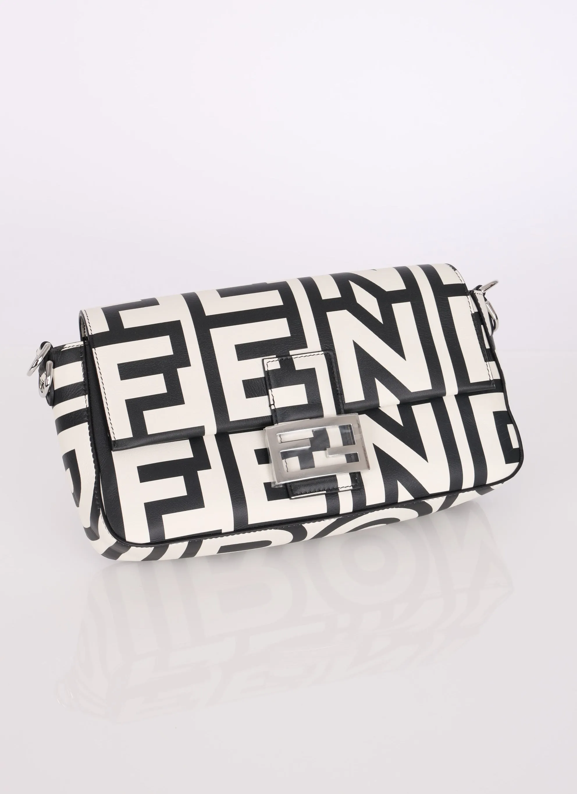 Limited Edition Fendi x Marc Jacobs 2023 Leather Baguette