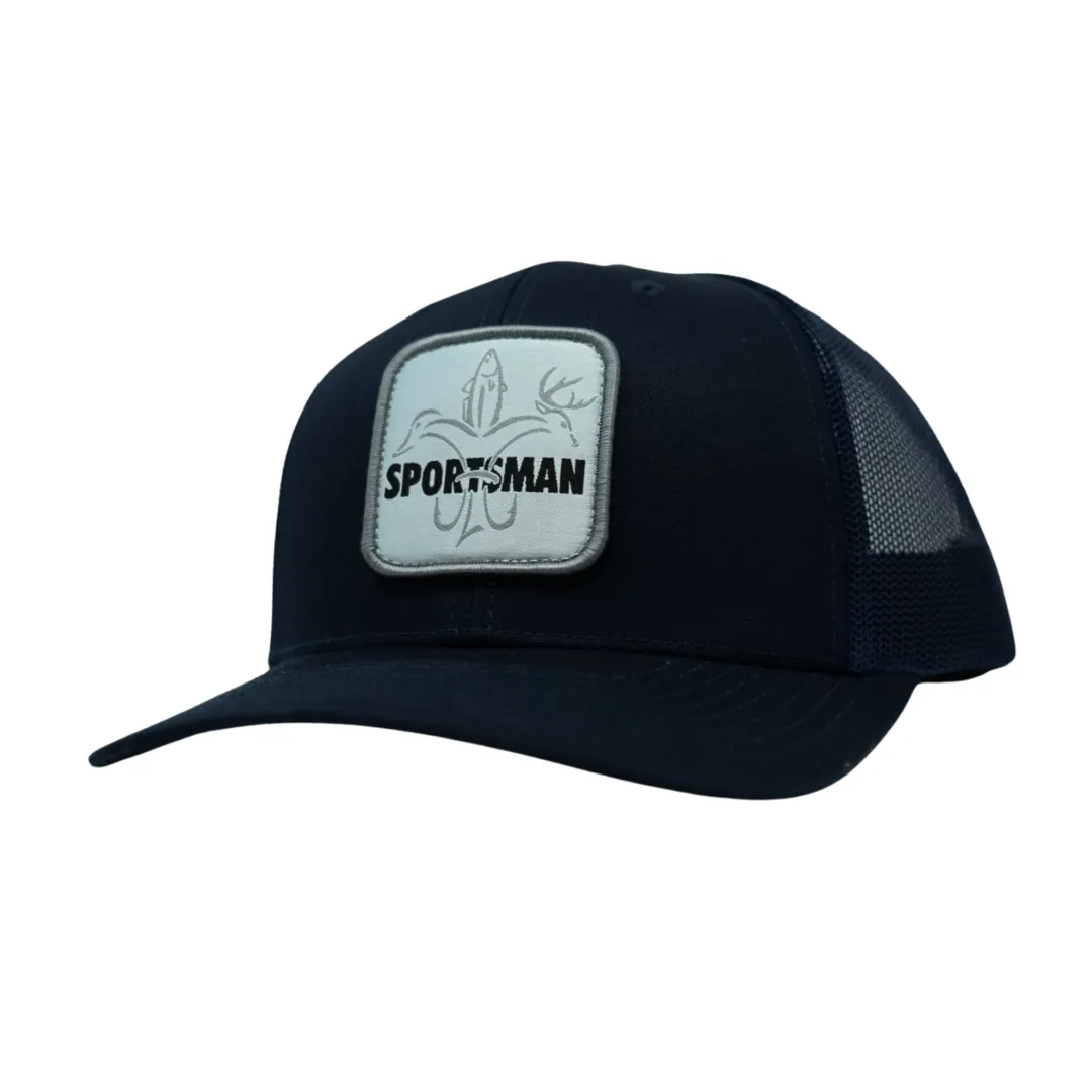 Logo Patch Sportsman Fishing Hat - Khaki/Coffee