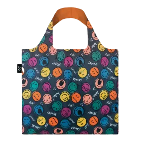 LOQI Reusable Tote Bag – Smiley Icon